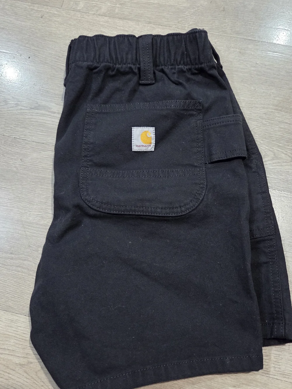 Carhartt Black Utility Pocket Shorts